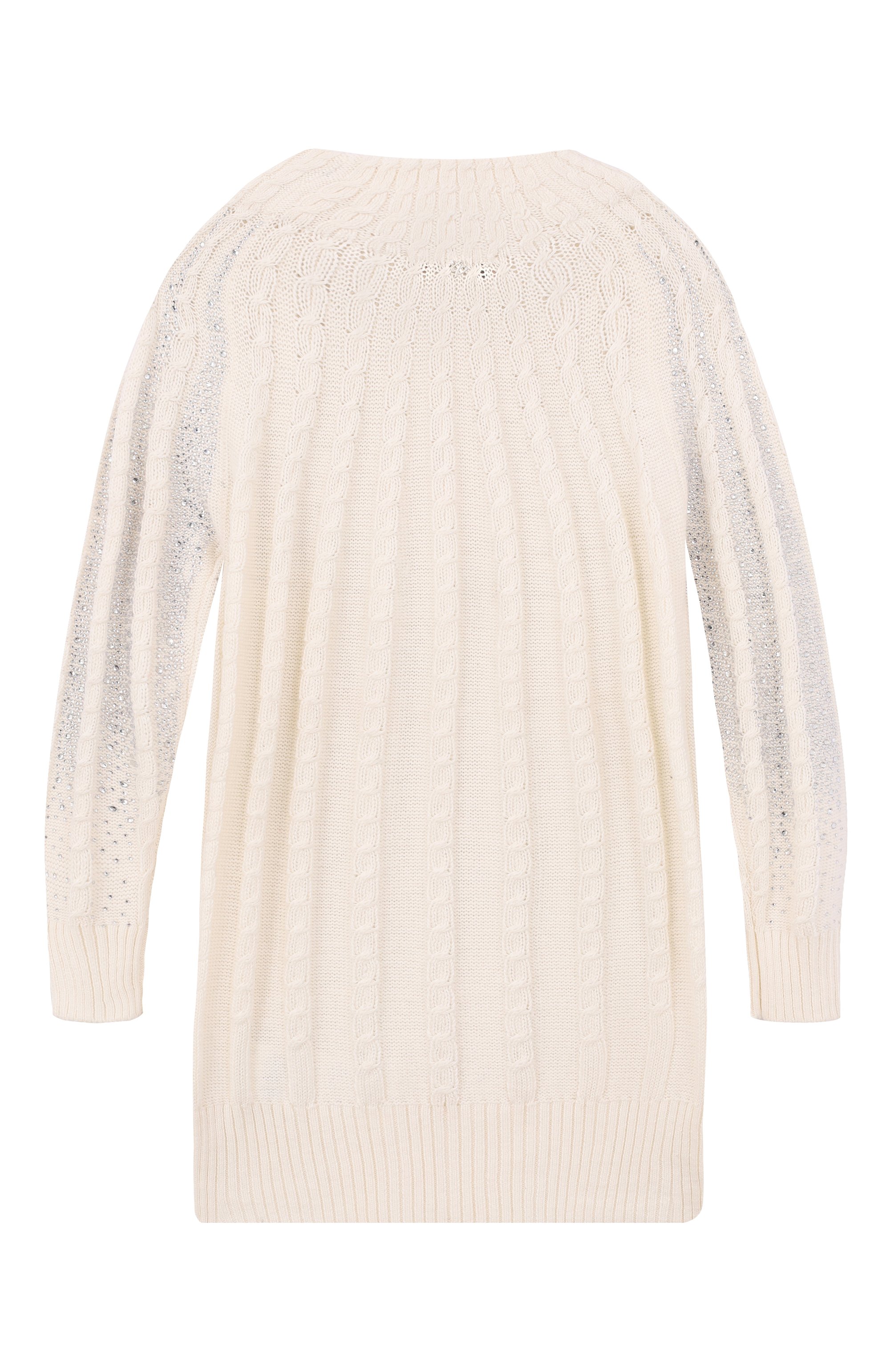 Платье из хлопка и кашемира ERMANNO SCERVINO, арт. SFAB083C, фото 2