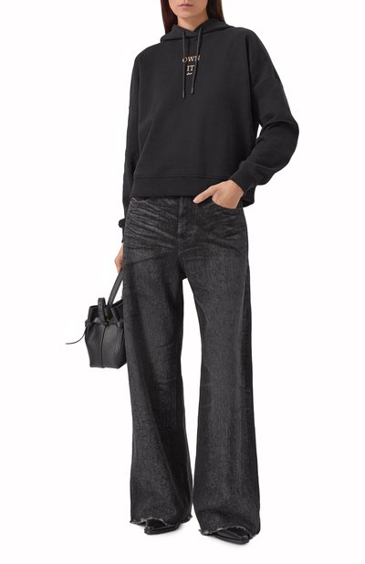 Хлопковое худи BOSS ORANGE, арт. 50551429, фото 2