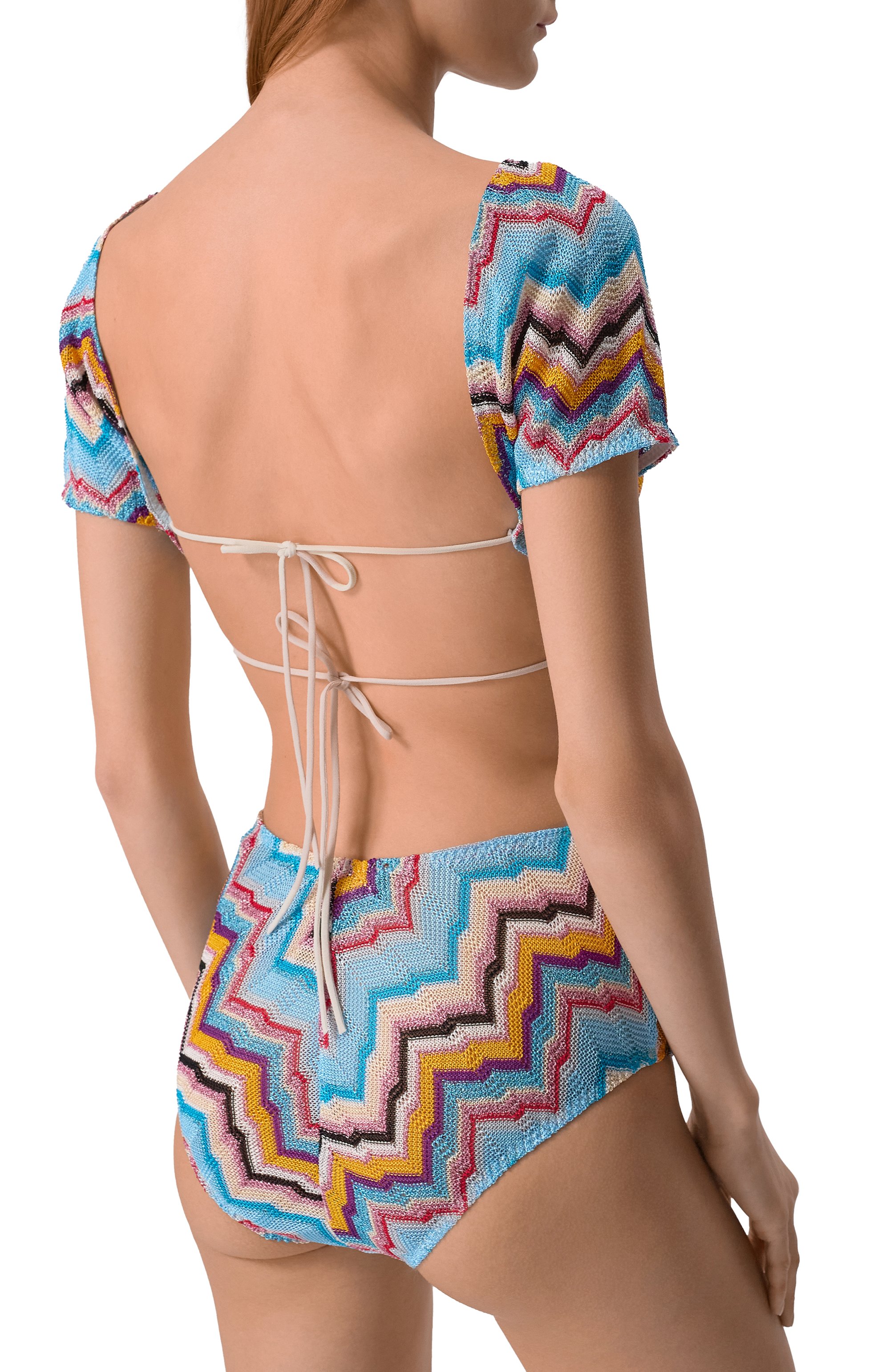 Раздельный купальник MISSONI разноцветного цвета по цене 84550 руб., арт. MS25SP0W/BC005J, фото 3 Раздельный купальник MISSONI, арт. MS25SP0W/BC005J, фото 3