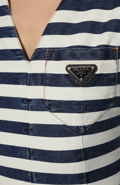 Джинсовое платье PRADA, арт. GFA127-10G2-F0008-221, фото 5