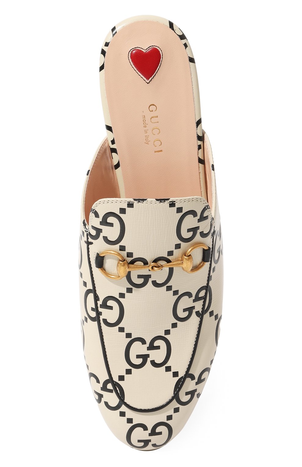 Кожаные сабо princetown GUCCI, арт. 557730 UGM30, фото 6