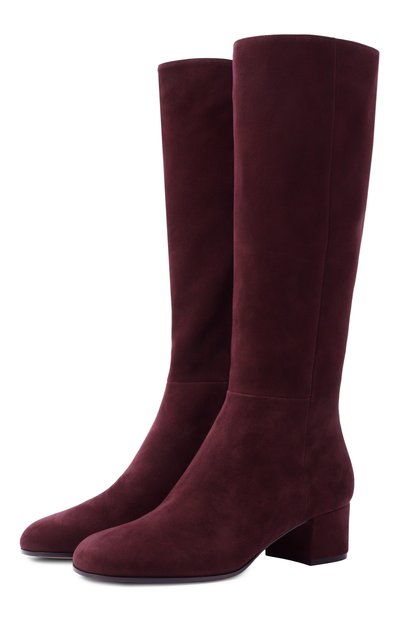Женские замшевые сапоги joelle 45 GIANVITO ROSSI, арт. G80107.45RIC.C45B0UR