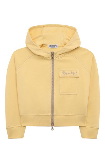 Хлопковая толстовка BRUNELLO CUCINELLI, арт. BD869E298A