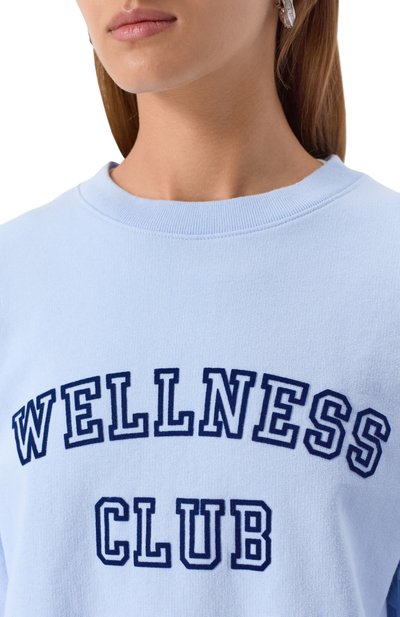 Хлопковый свитшот SPORTY AND RICH, арт. ST071602010BL90, фото 5