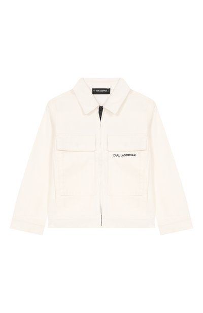 Джинсовая куртка KARL LAGERFELD KIDS, арт. Z31072