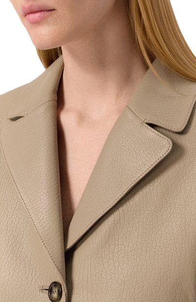 Кожаный жакет 12 STOREEZ, арт. 131388, фото 5