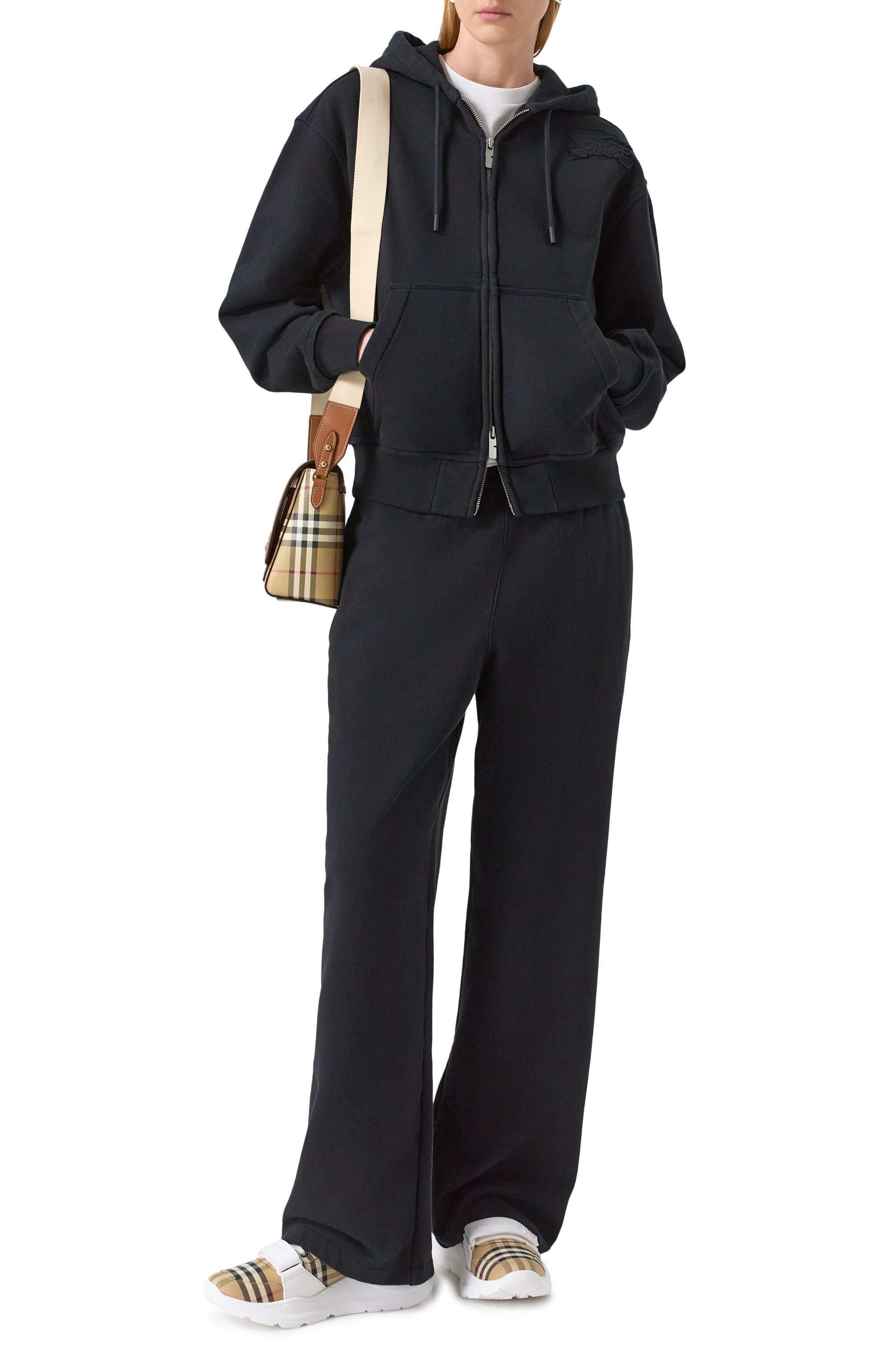 Хлопковые брюки BURBERRY, арт. 8105335, фото 2