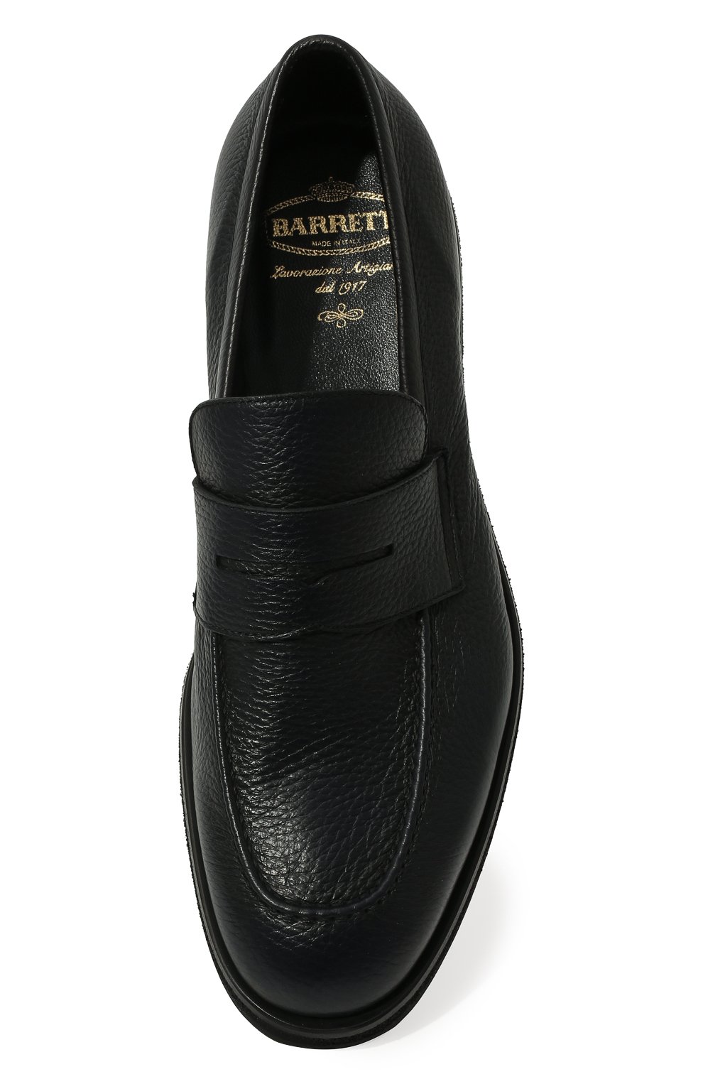 Кожаные пенни-лоферы BARRETT, арт. 222U015.8/CERV0 ASP0RTABILE, фото 6