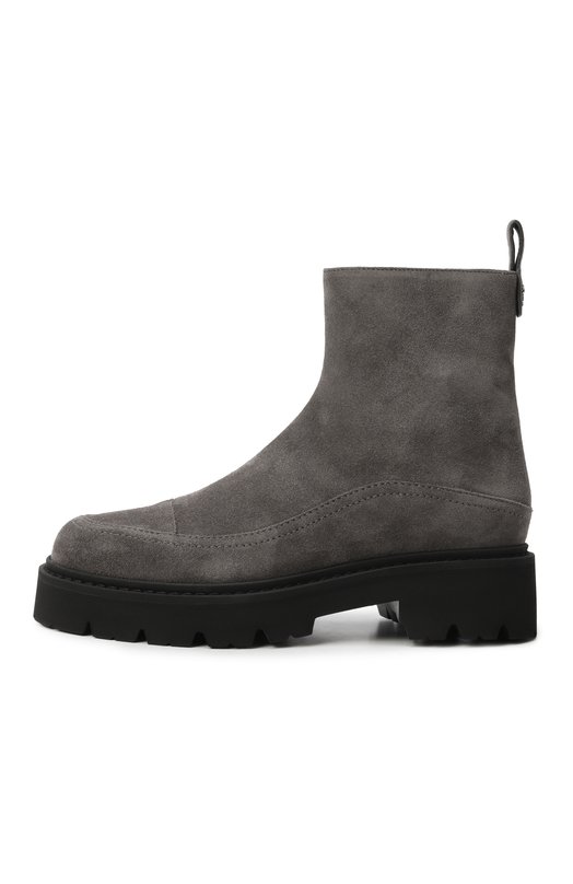 Замшевые полусапоги Icon Emporio Armani EW002304/AF14906 Серый  EW002304/AF14906 Фото 4