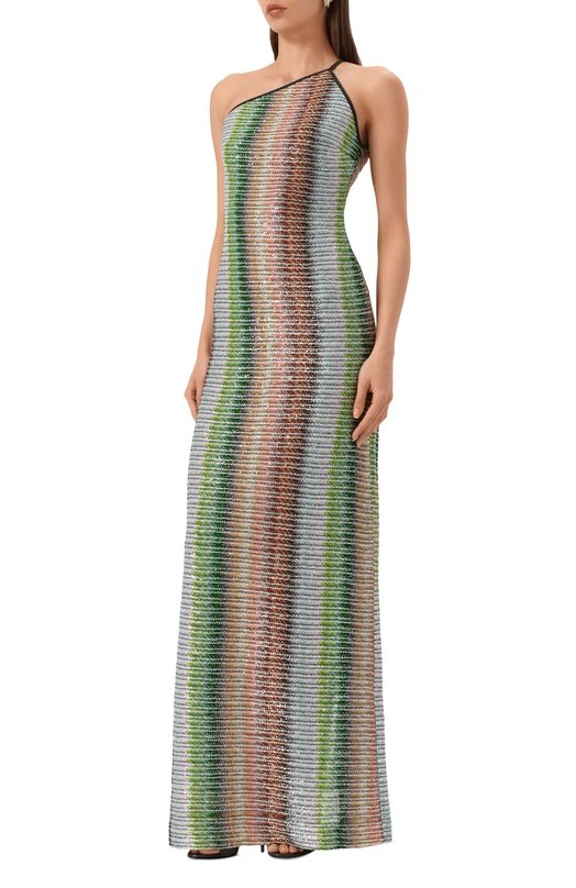 Платье с отделкой пайетками Missoni DS25SG1B/BC0051 Разноцветный  DS25SG1B/BC0051 Фото 3