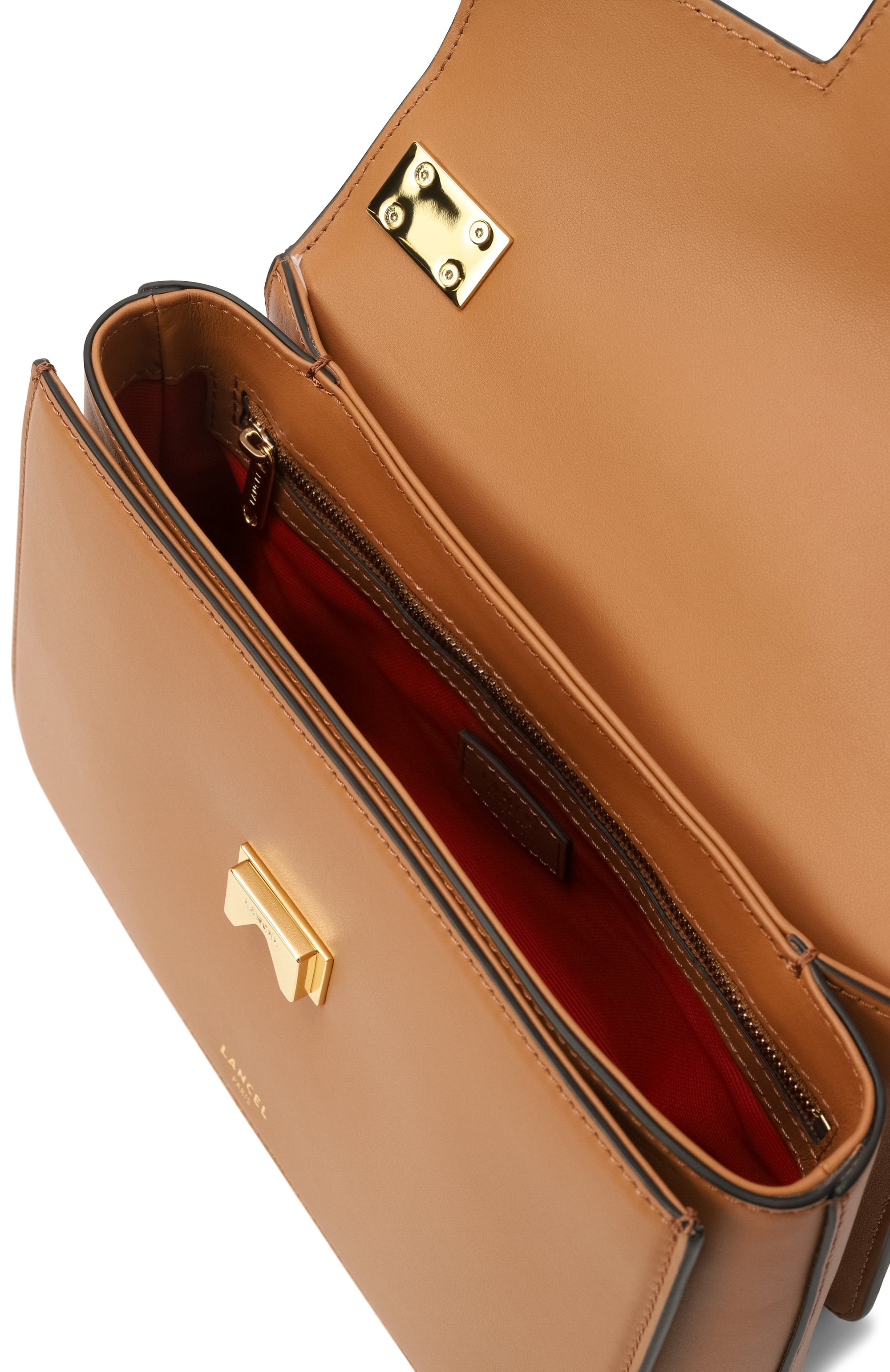 Сумка angele medium LANCEL светло-коричневого цвета по цене 96800 руб., арт. A14016, фото 5 Сумка angele medium LANCEL, арт. A14016, фото 5