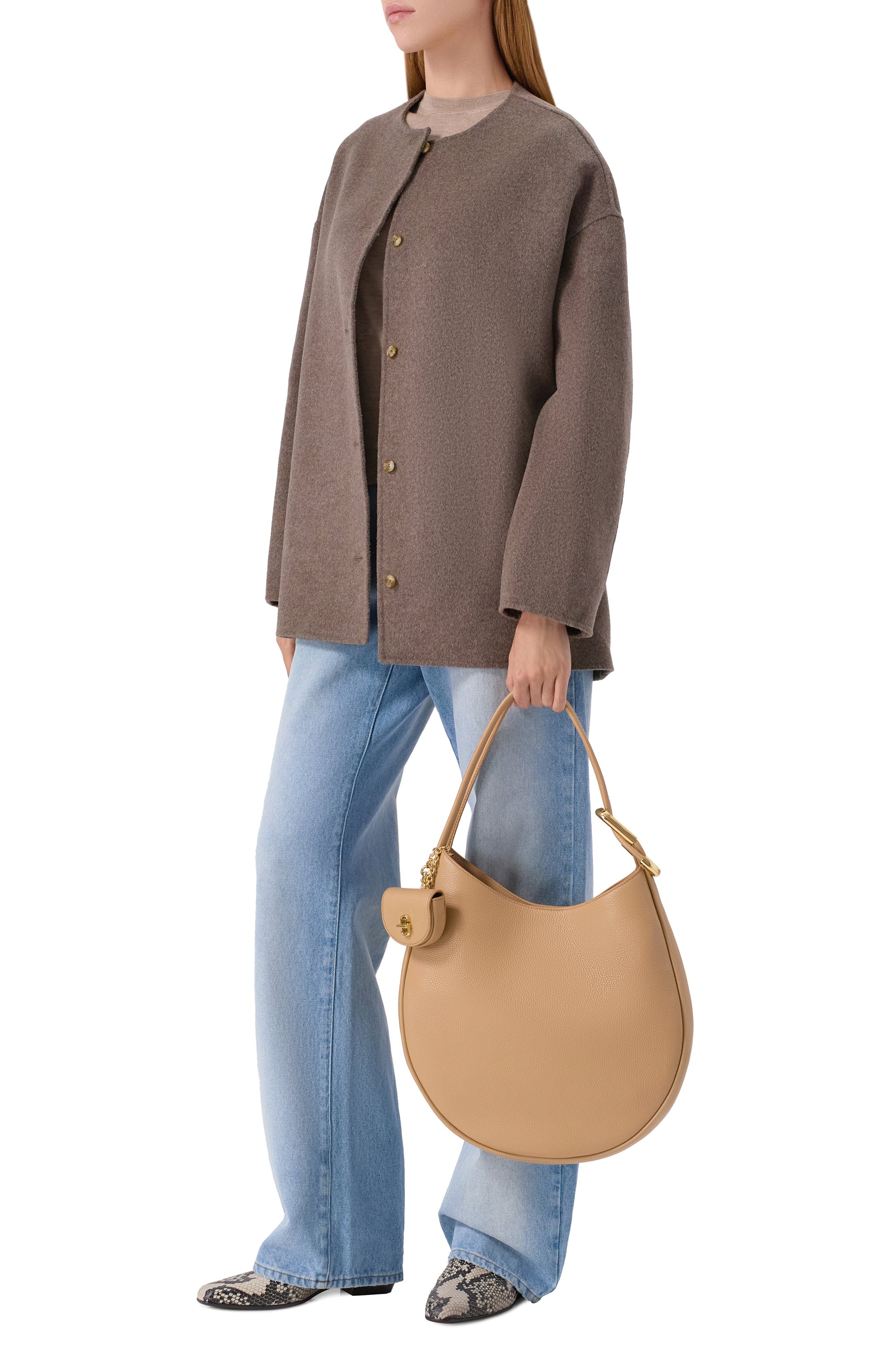 Сумка the dual large MARC JACOBS (THE) бежевого цвета по цене 84400 руб., арт. 2P5HSH010H02, фото 7 Сумка the dual large MARC JACOBS (THE), арт. 2P5HSH010H02, фото 7