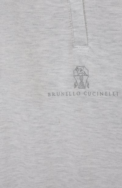 Хлопковые джоггеры BRUNELLO CUCINELLI, арт. BE854E345A, фото 3
