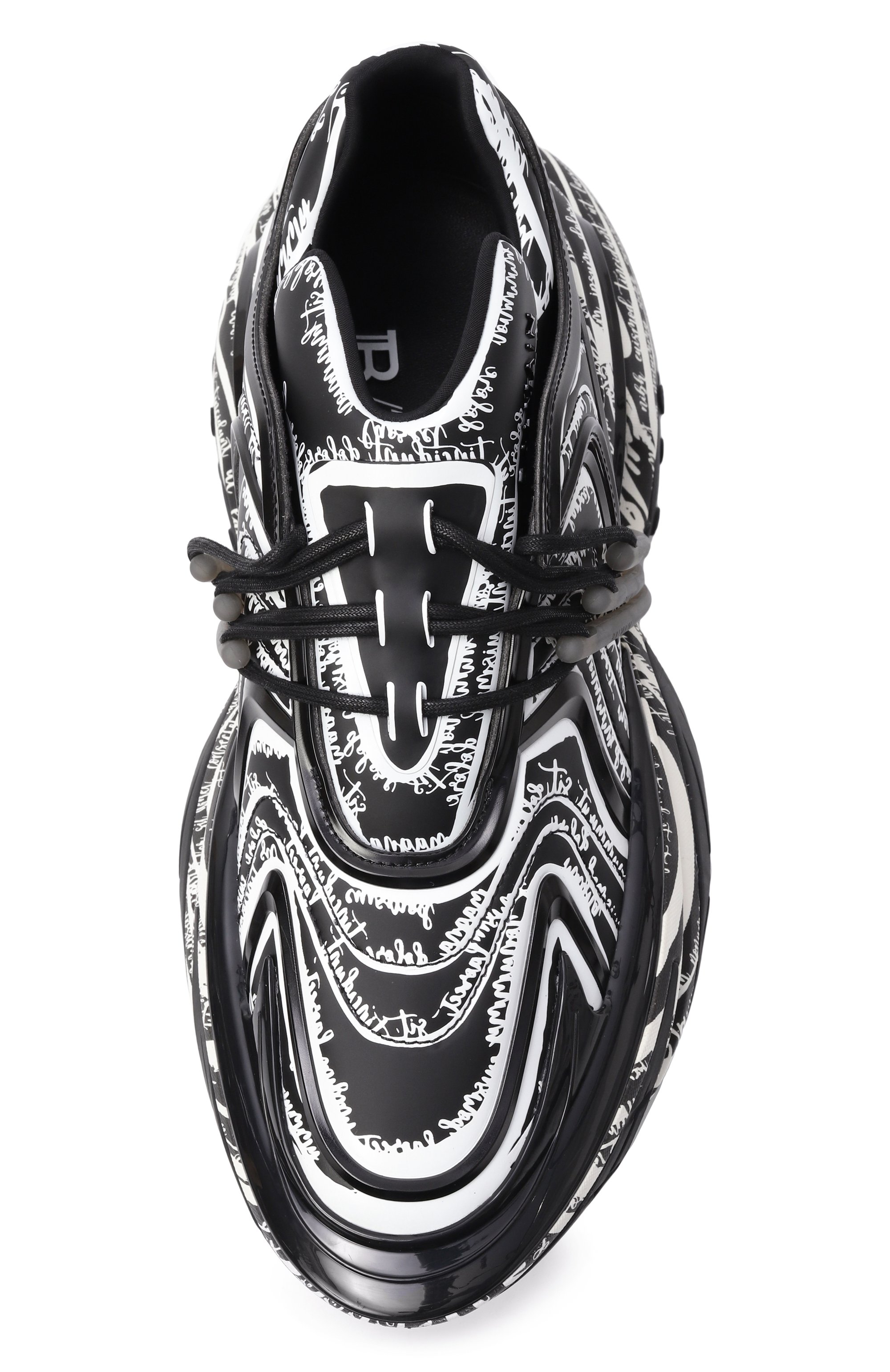 Комбинированные кроссовки unicorn wave BALMAIN, арт. EM1VI362/KRCT, фото 6