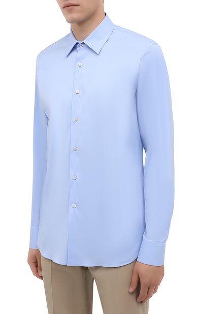 Хлопковая сорочка PRADA, арт. UCM608-F62-F0012, фото 3