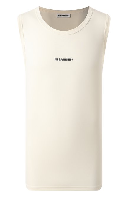 Мужская майка JIL SANDER кремвого цвета по цене 0 руб., арт. J47NC0111/J20033 | Фото 1