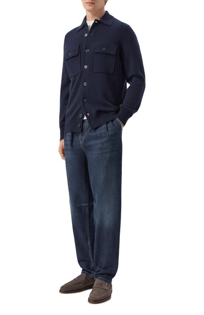 Мужской кашемировый кардиган BRUNELLO CUCINELLI, арт. M22703806