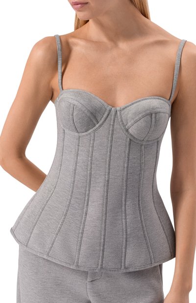 Топ-корсет из вискозы GIUSEPPE DI MORABITO, арт. 06PST0408R 16315, фото 5