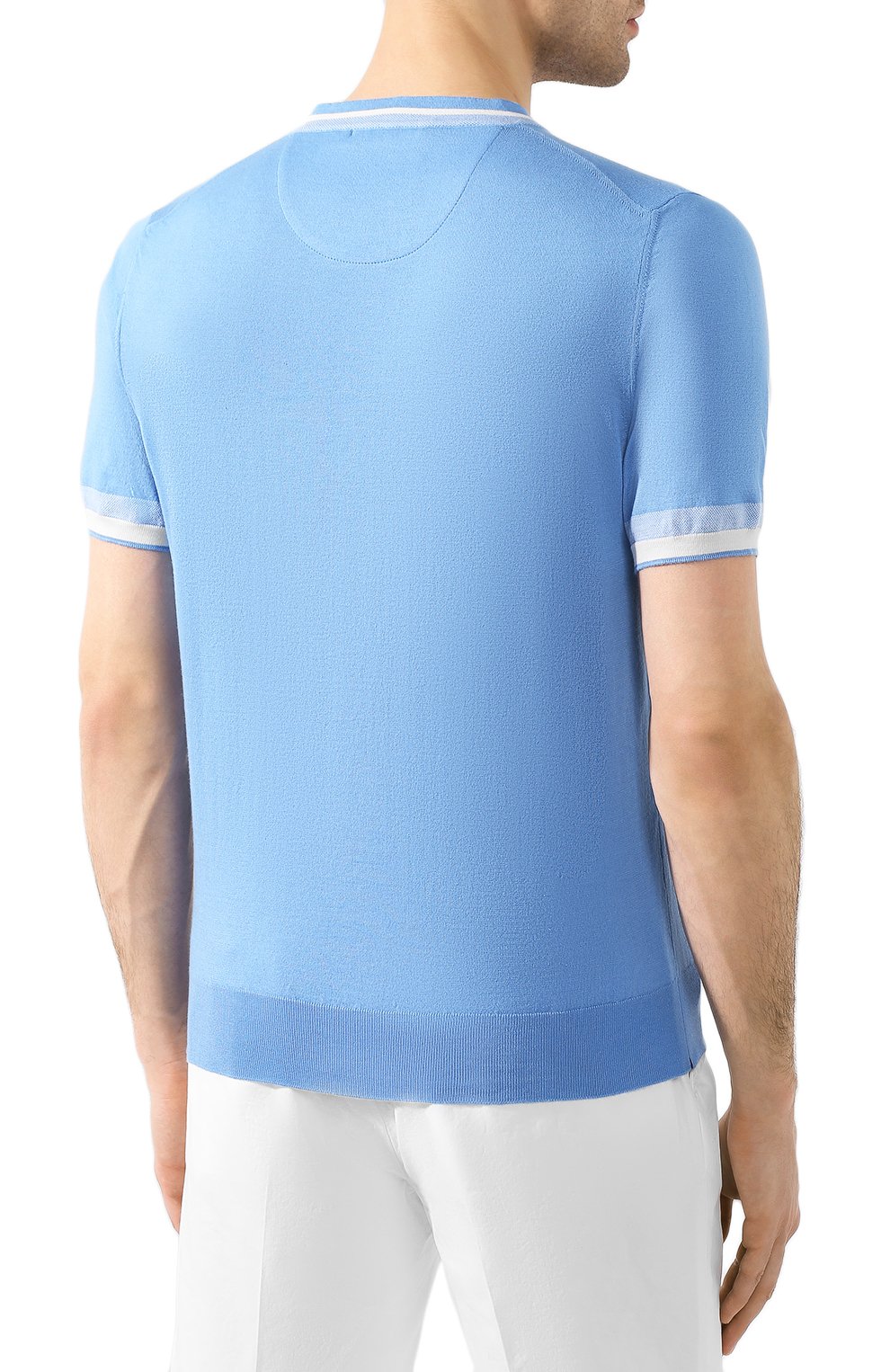 Джемпер из смеси хлопка и кашемира FIORONI, арт. MK20609A2, фото 4