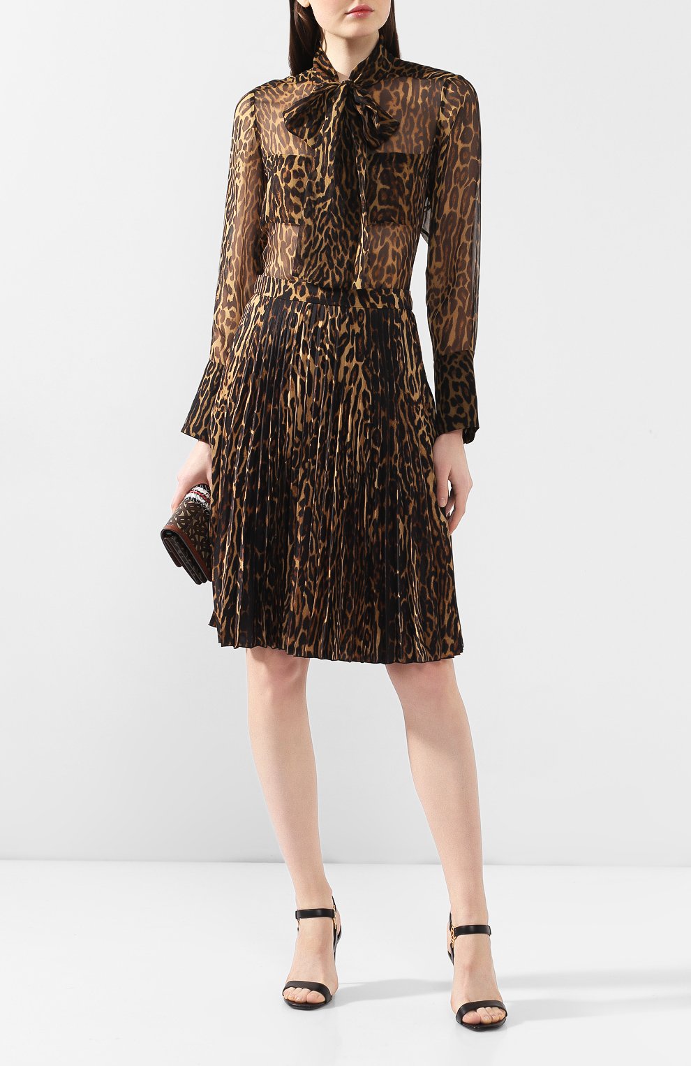 Шелковая блузка BURBERRY, арт. 8024256, фото 2