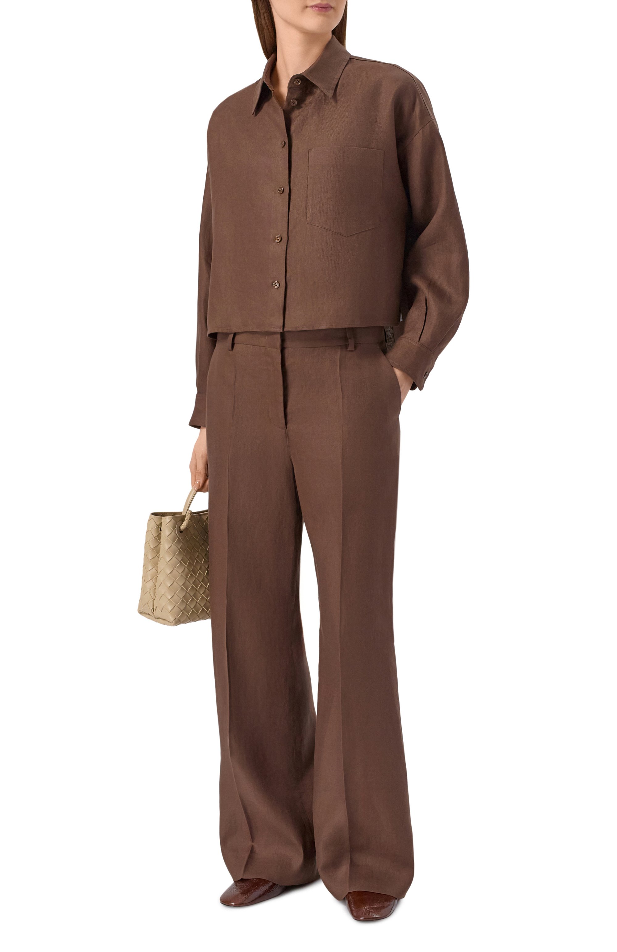 Льняная рубашка WEEKEND MAX MARA, арт. WKDCAP0, фото 2