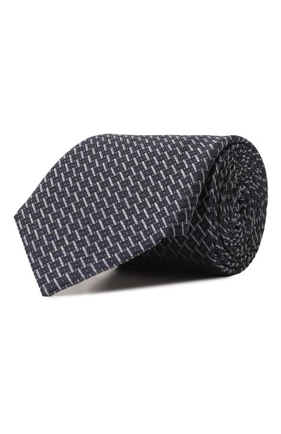 Мужской шелковый галстук CANALI, арт. 18/HJ04065
