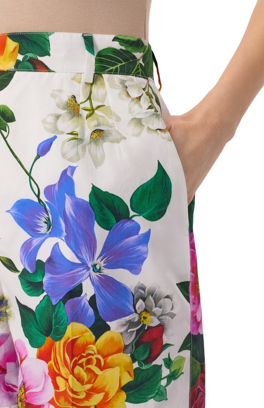 Хлопковые шорты Dolce & Gabbana FTC9RT/GDCZQ Разноцветный  FTC9RT/GDCZQ Фото 5