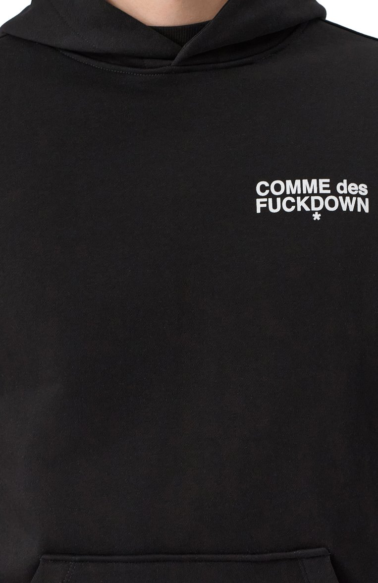 Хлопковое худи COMME DES FUCKDOWN, арт. CFABM01508, фото 1
