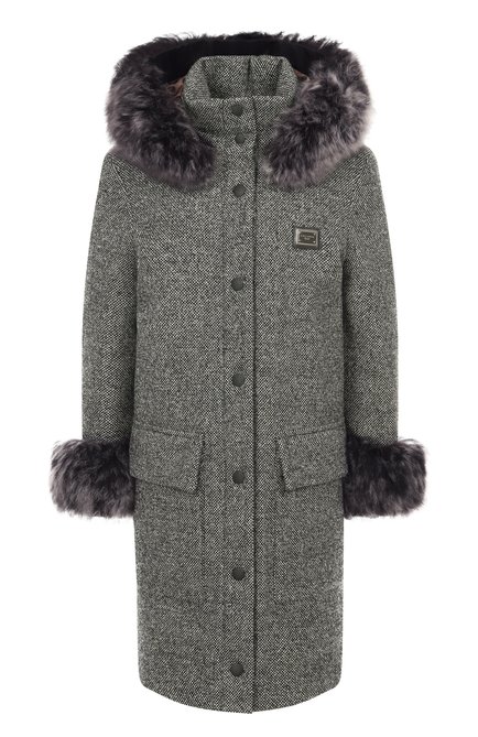 Женский шерстяной пуховик DOLCE & GABBANA, арт. F9S84T/FMZAU