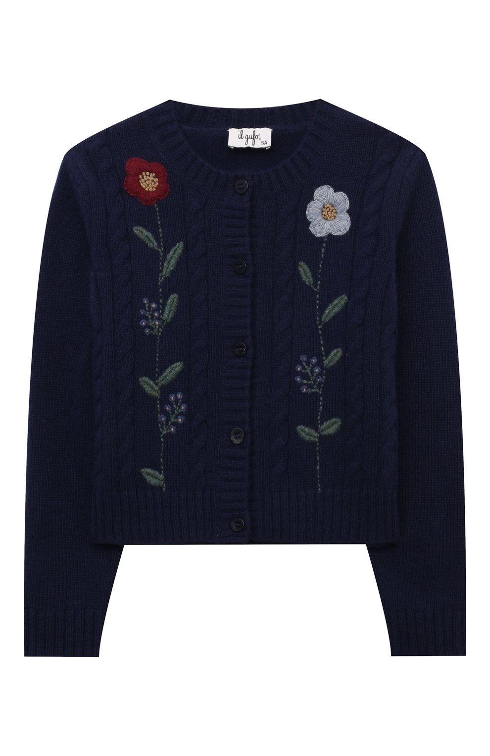 Шерстяной кардиган IL GUFO, арт. A24GF435EM220/5A-8A, фото 1