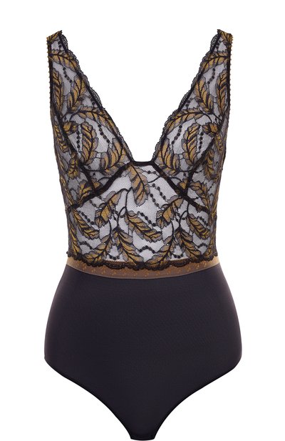 Боди с кружевным лифом и v-образным вырезом LOU, арт. 67252, фото 1