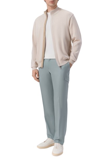 Брюки-карго из шерсти и шелка STEFANO RICCI, арт. M1T6100142/WK002U, фото 2