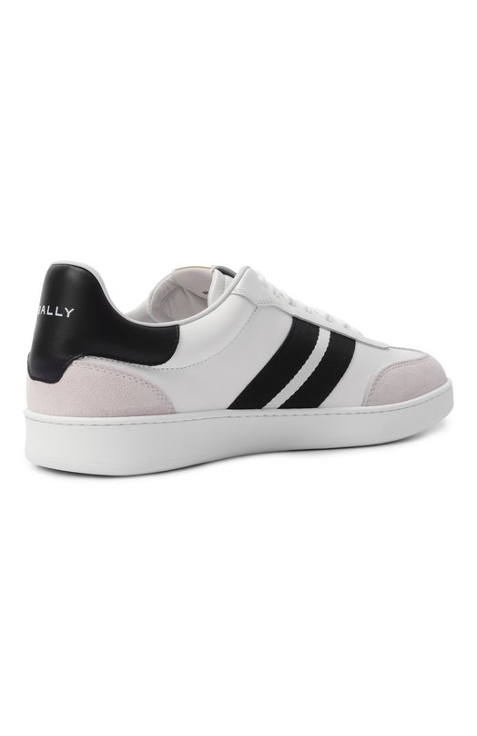 Кожаные кеды Retro Crest Bally MSK0F7/VT012 Белый  MSK0F7/VT012 Фото 5