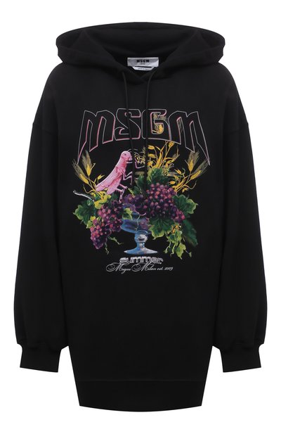 Женский хлопковое худи MSGM, арт. 3042MDM197 217499