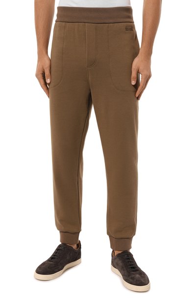 Хлопковые джоггеры ZEGNA, арт. N6N00/183, фото 3