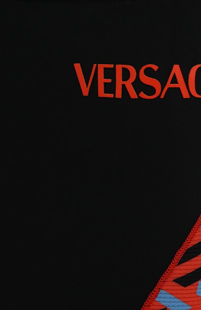 Легинсы VERSACE красного цвета по цене 35400 руб., арт. 1002079/1A01621, фото 5 Легинсы VERSACE, арт. 1002079/1A01621, фото 5