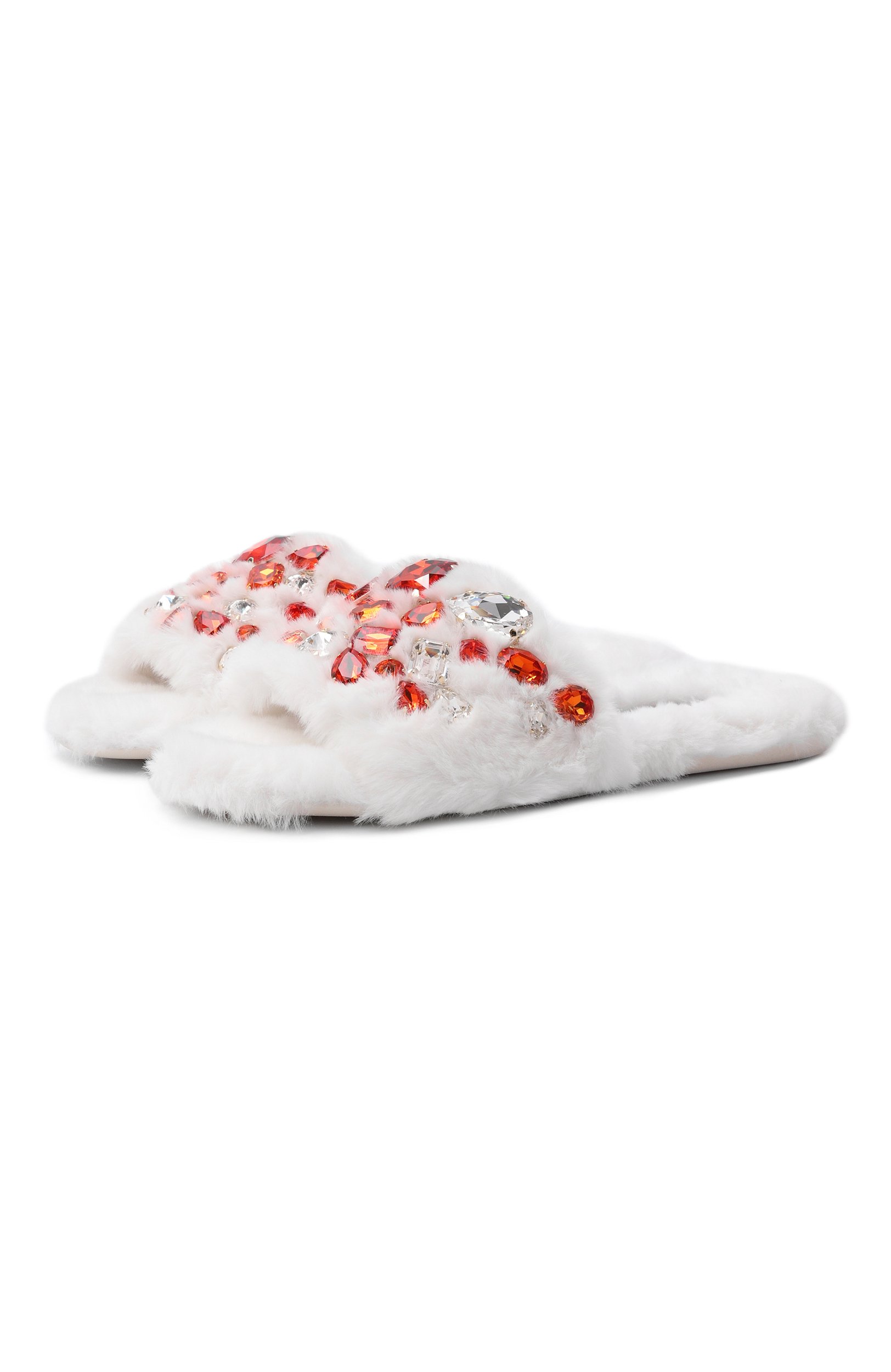 Шлепанцы bianca 2.0 из экомеха DOLCE & GABBANA, арт. CQ0721/A0612, фото 1