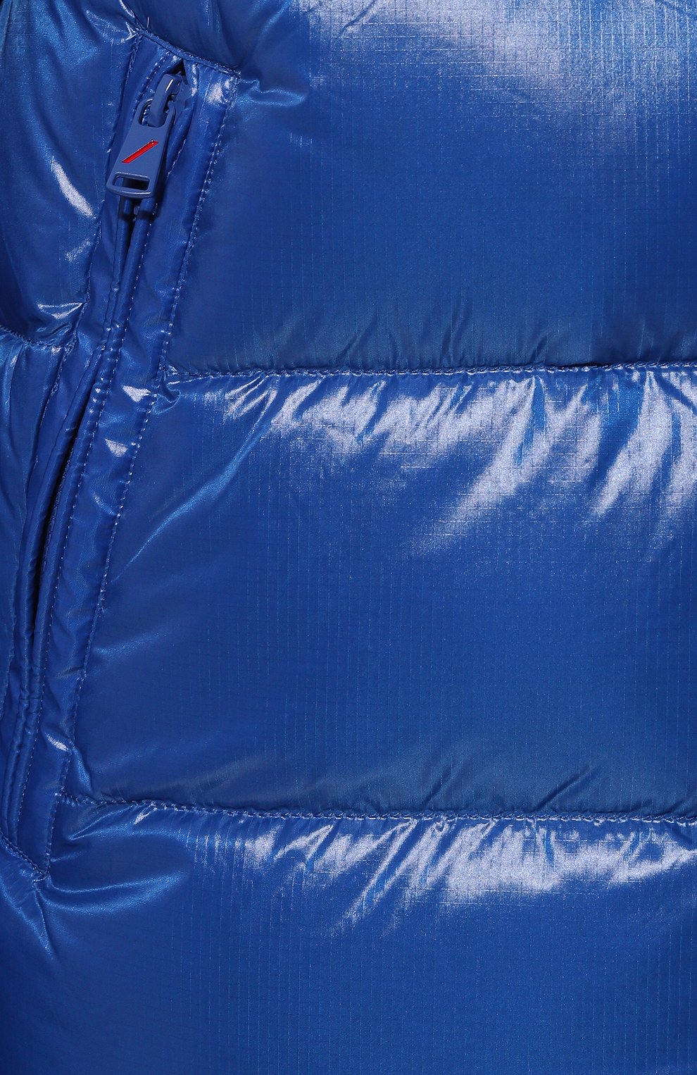 Пуховик AFTER LABEL синего цвета по цене 55200 руб., арт. VERBIER/N025, фото 5 Пуховик AFTER LABEL, арт. VERBIER/N025, фото 5