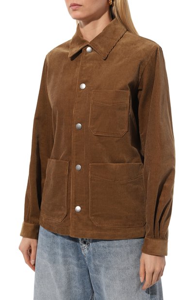 Вельветовая рубашка A.P.C., арт. C0ESYF02715CAB, фото 3