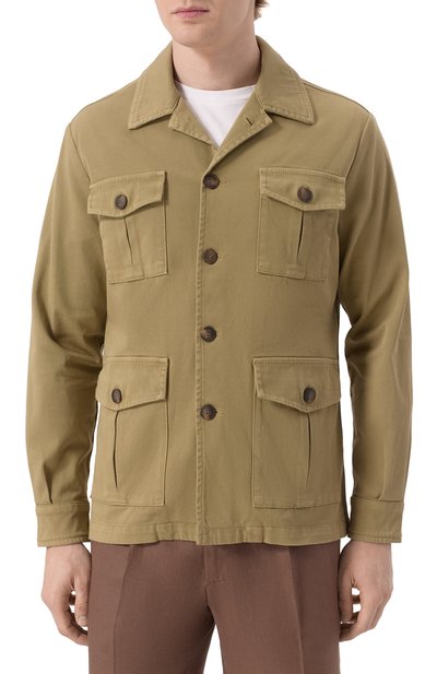 Хлопковая куртка-рубашка GRAN SASSO, арт. 78189/50302, фото 3