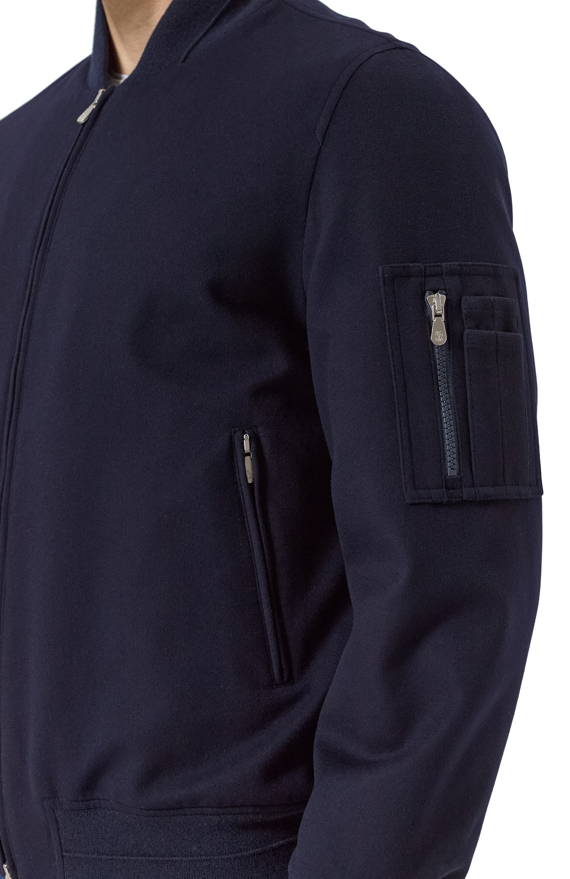 Шерстяной бомбер BRUNELLO CUCINELLI, арт. MM4636474, фото 5