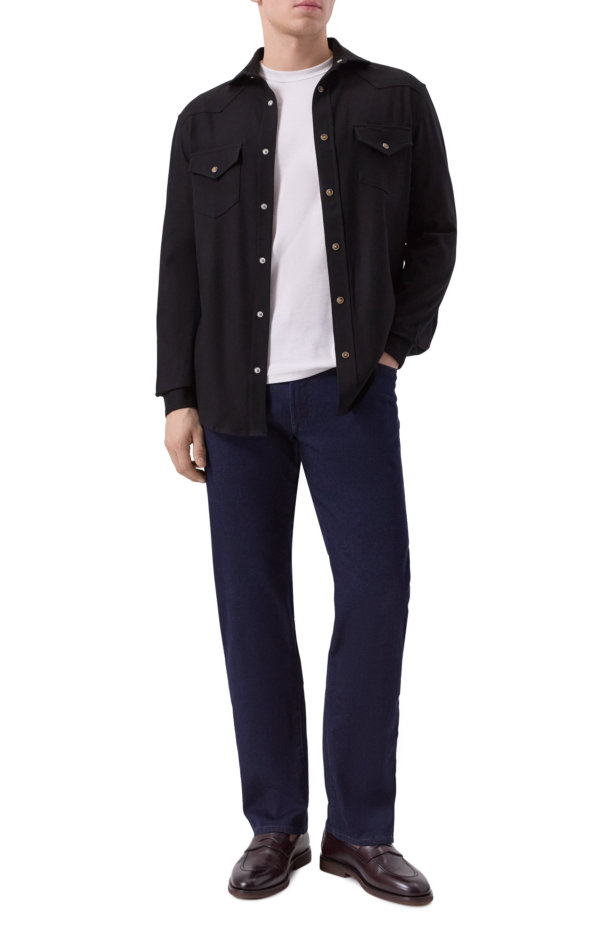 Шерстяная рубашка MARCO PESCAROLO, арт. RIB0T/5217, фото 2