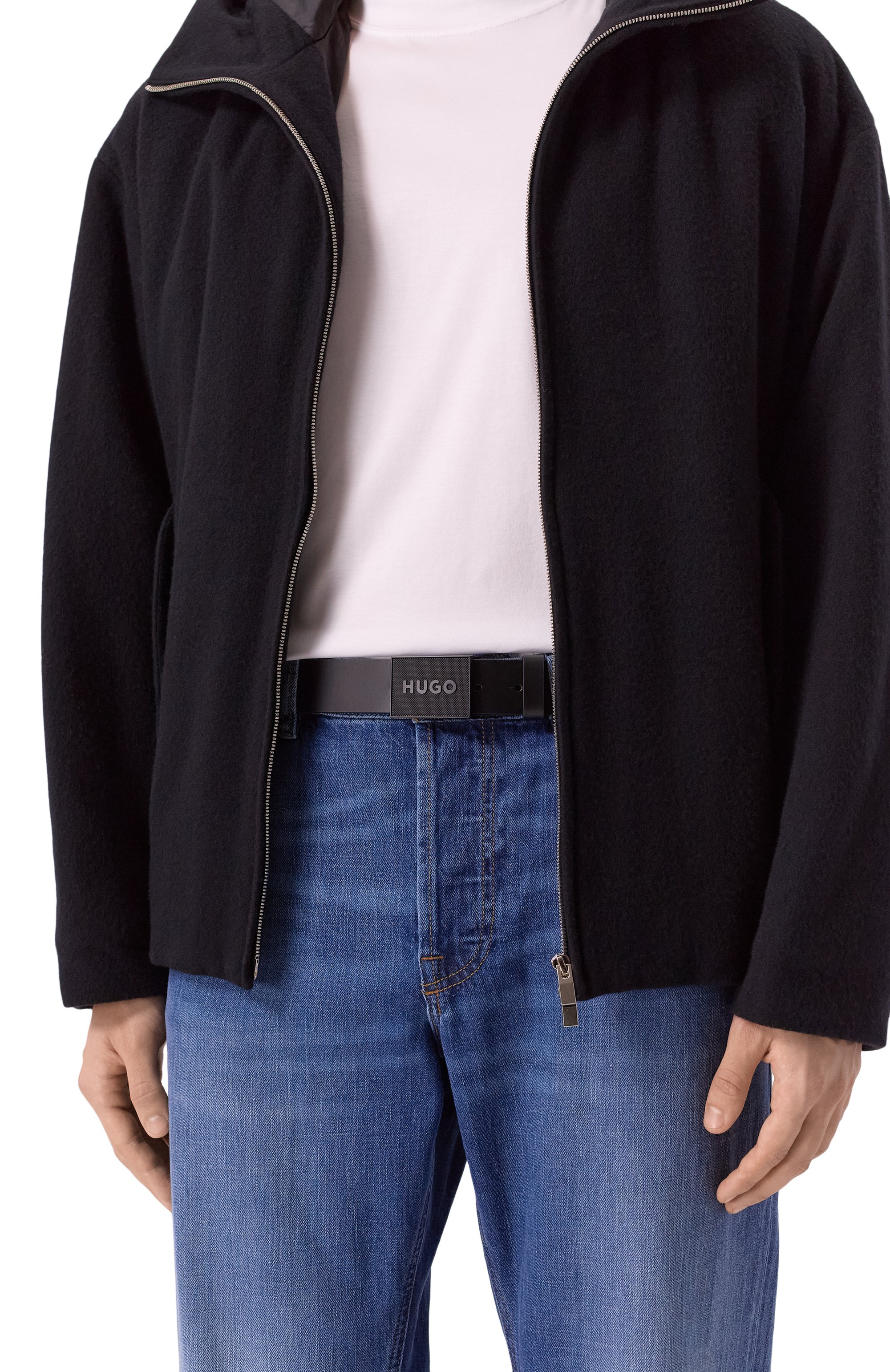 Кожаный ремень HUGO, арт. 50548359, фото 2