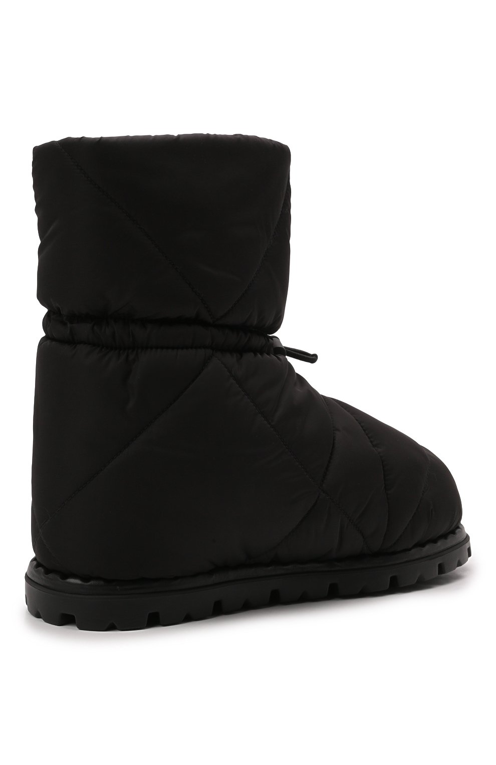 Утепленные сапоги PRADA черного цвета по цене 120000 руб., арт. 2UE019-3LGR-F0002-A000, фото 3 Утепленные сапоги PRADA, арт. 2UE019-3LGR-F0002-A000, фото 3