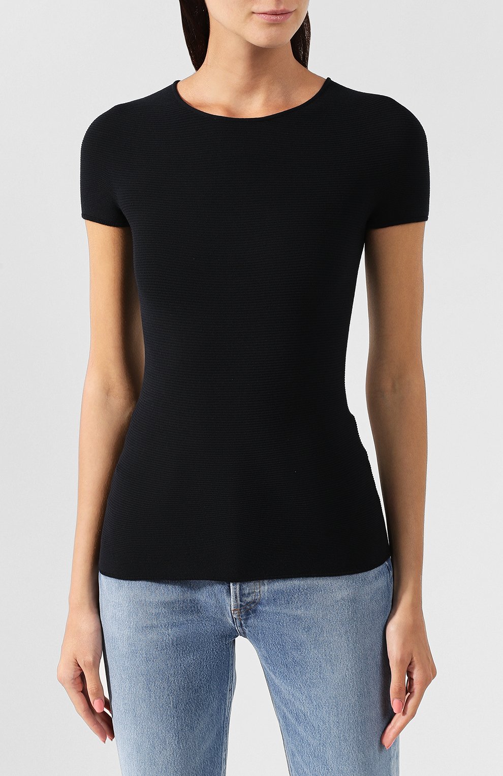Футболка из вискозы GIORGIO ARMANI, арт. 8NAM32/AM05Z, фото 3