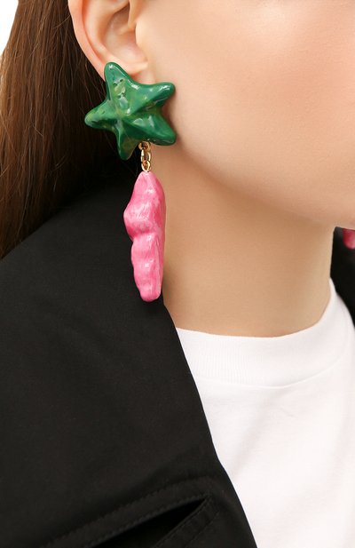 Клипсы SAINT LAURENT, арт. 644816/Y1591, фото 4