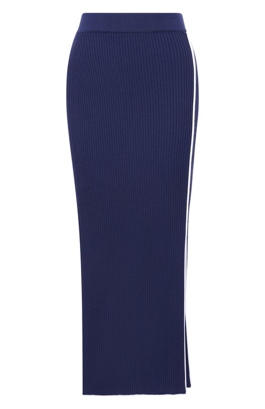 Шерстяная юбка Kiton D61708 Синий D61708