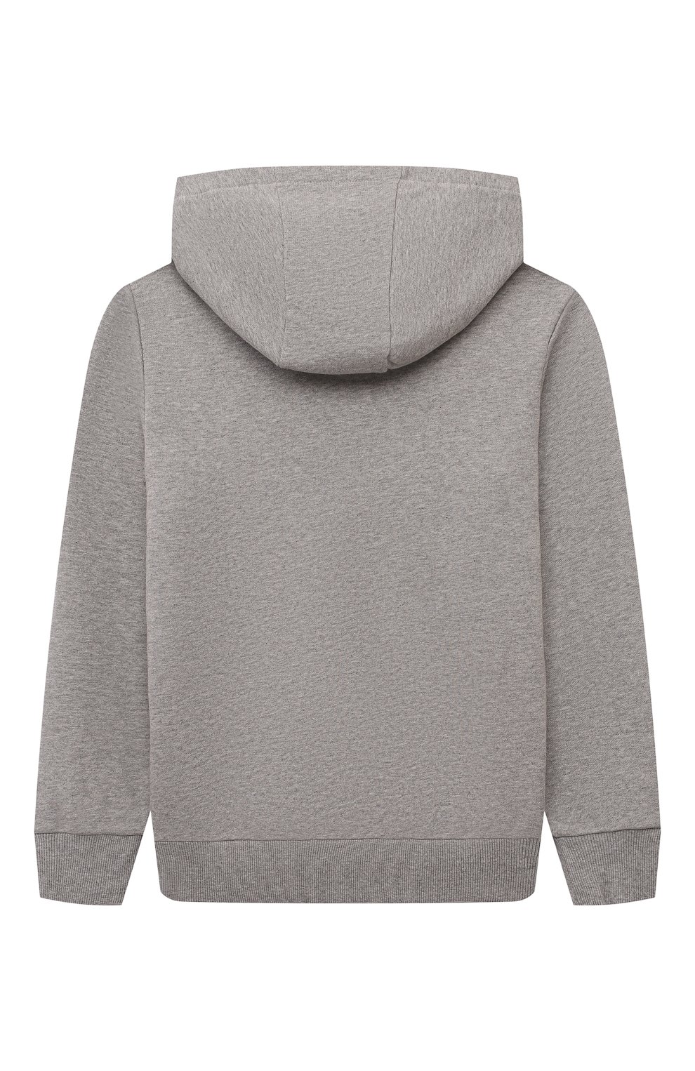 Хлопковое худи BALMAIN серого цвета по цене 24800 руб., арт. BV4P30, фото 2 Хлопковое худи BALMAIN, арт. BV4P30, фото 2