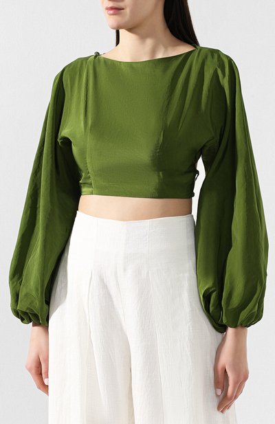 Топ с объемными рукавами CULT GAIA, арт. 53032FL LEA, фото 3