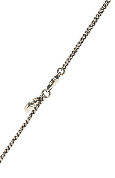 Цепь с кулоном ALEXANDER MCQUEEN черно-белого цвета по цене 55100 руб., арт. 628105/J160K, фото 3 Цепь с кулоном ALEXANDER MCQUEEN, арт. 628105/J160K, фото 3